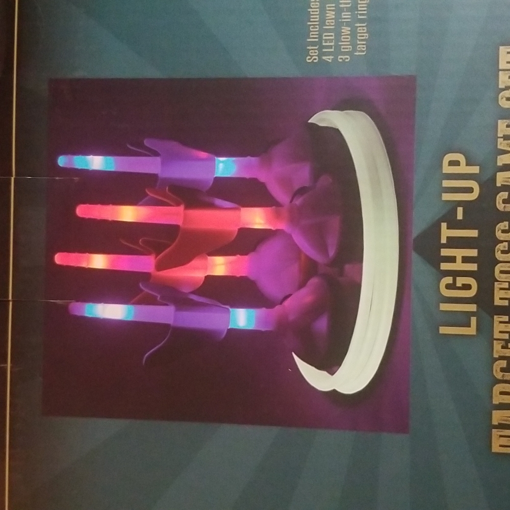 Light- Up Target Toss Game Set - Picture 6 of 9